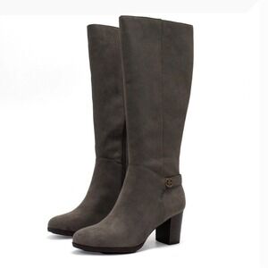 GIANI BERNINI ADONNYS MEMORY FOAM KNEE-HIGH BOOTS 11M‎ wide calf